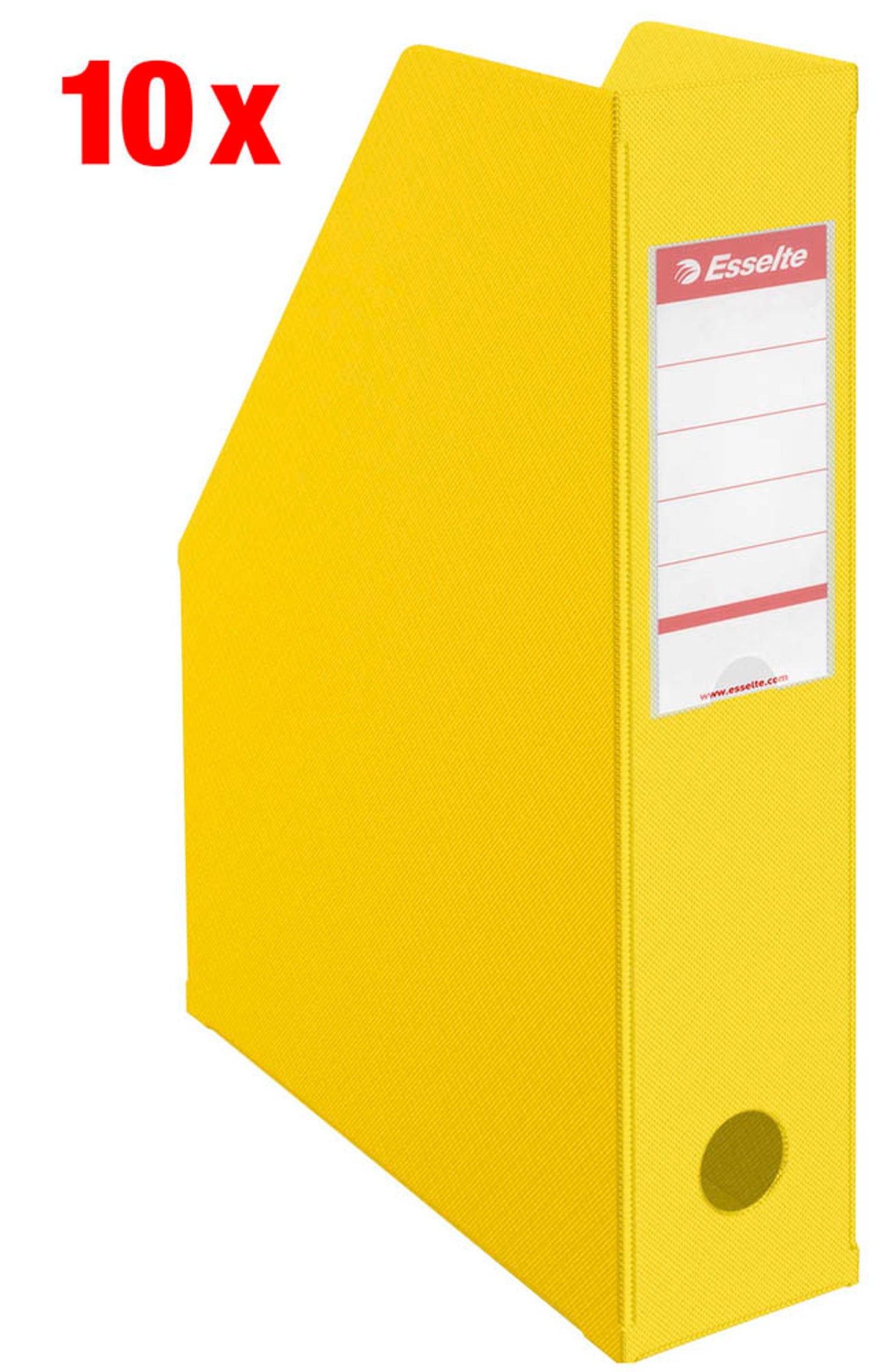 10 Esselte Stehsammler Kunststoff, DIN A4,