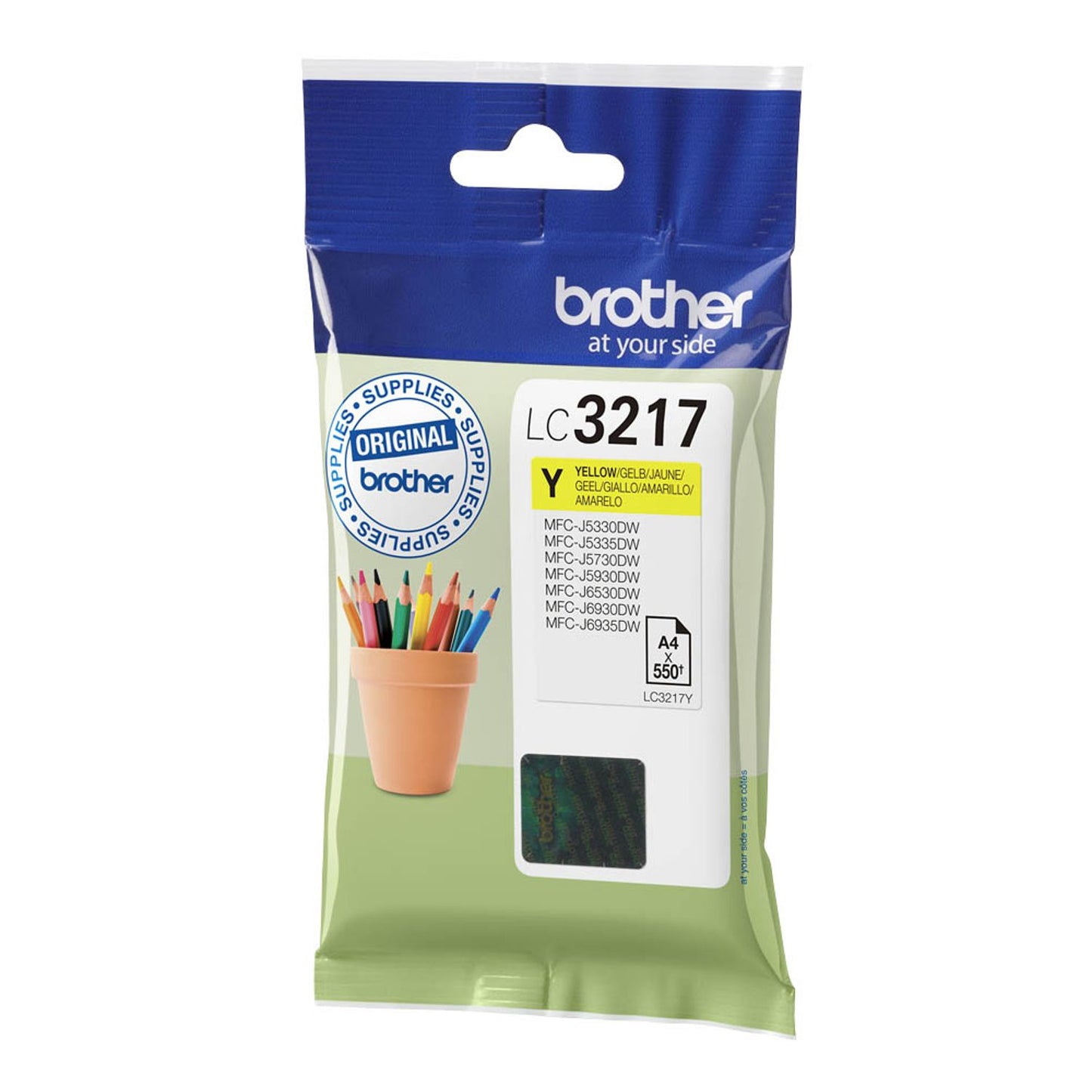 brother LC-3217Y gelb Druckerpatrone | LC3217Y