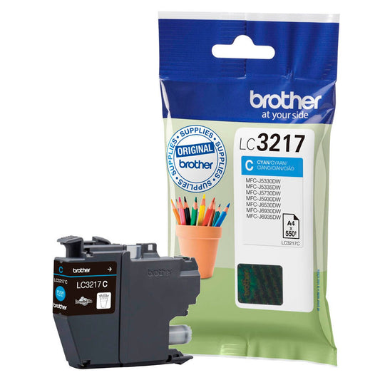 brother LC-3217C cyan Druckerpatrone | LC3217C
