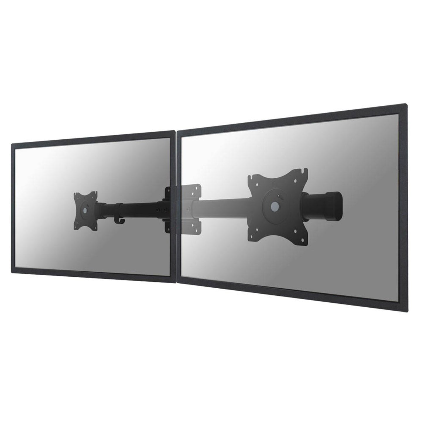 Neomounts Monitor-Halterung schwarz für 2 Monitore, Wandhalterung | FPMA-CB100BLACK