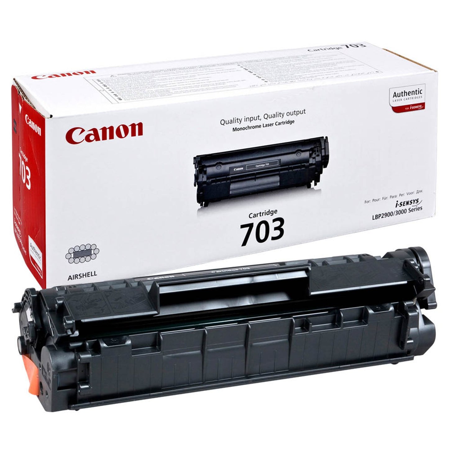 Canon 703 BK schwarz Toner | 7616A005