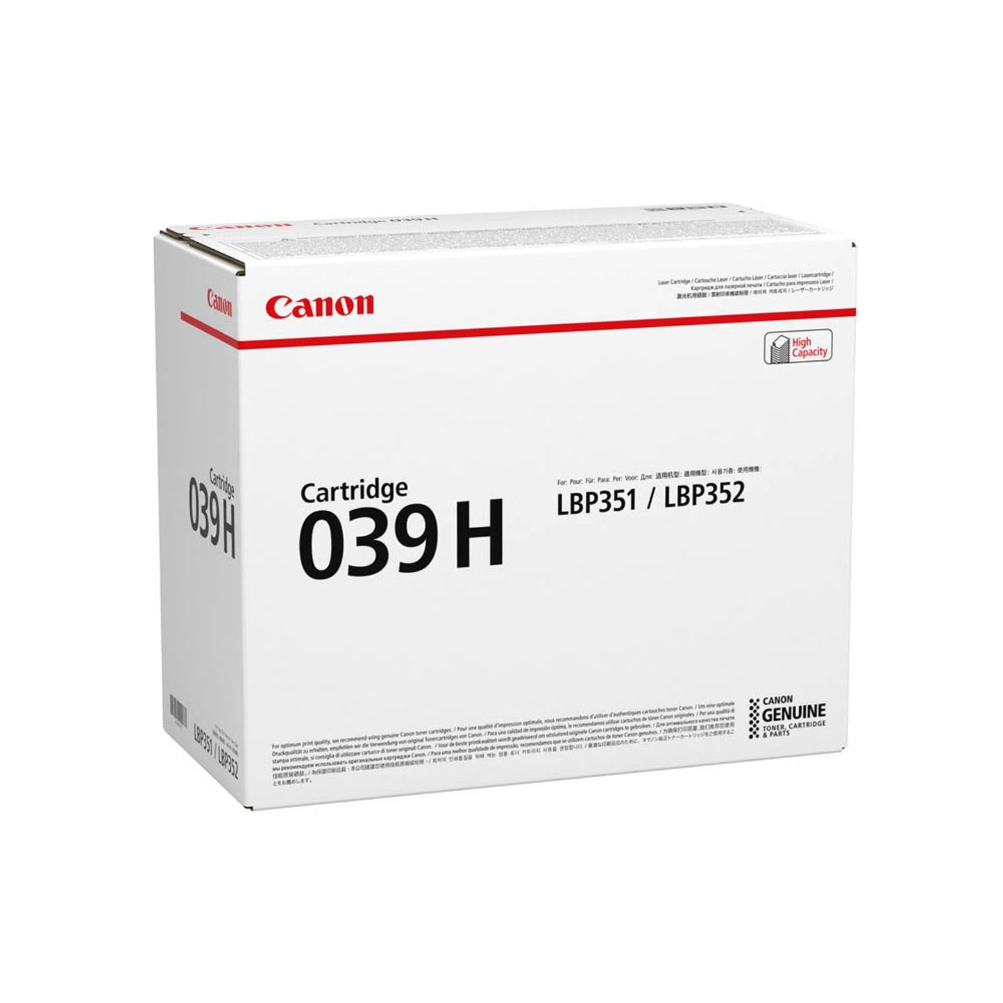 Canon 039H BK schwarz Toner | 0288C001