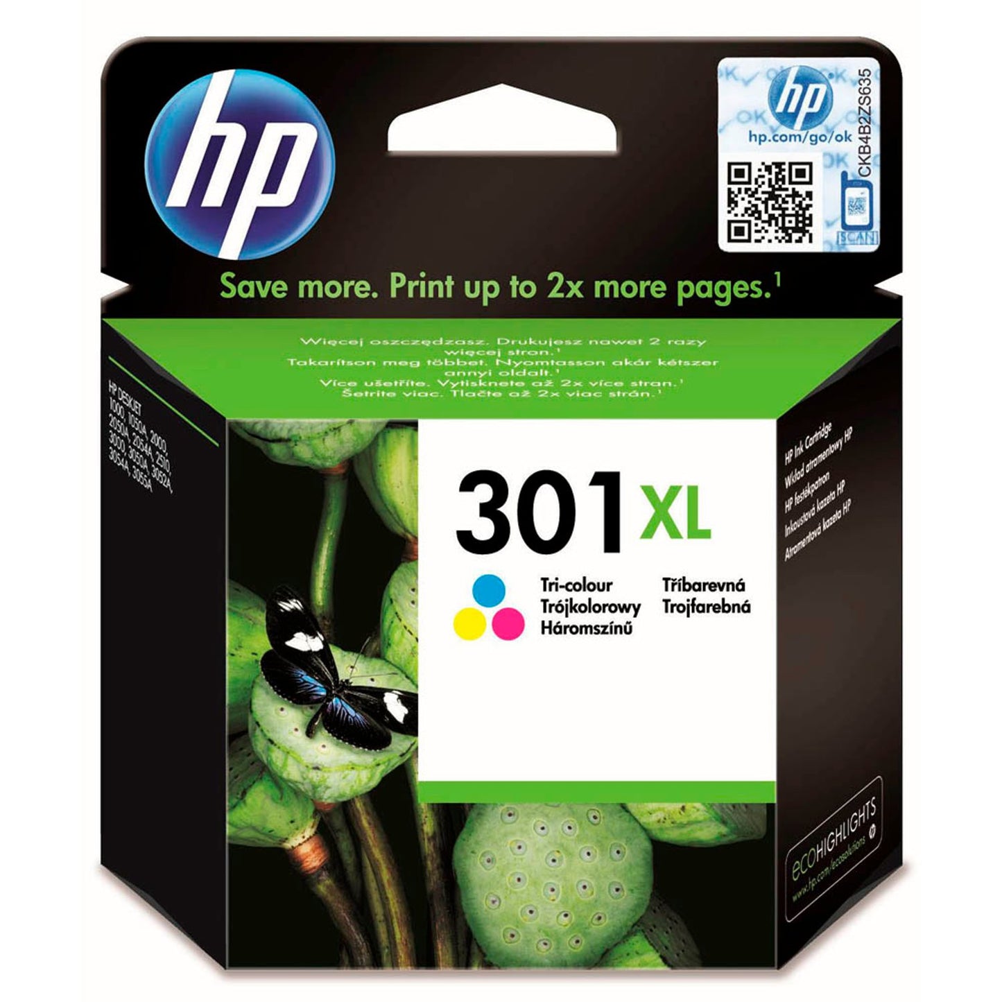 HP 301XL () color Druckerpatrone | CH564EE
