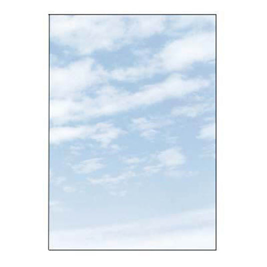 SIGEL Motivpapier Clouds Motiv DIN A4 90 g/qm | DP565 | 1 Pack = 100 Blatt