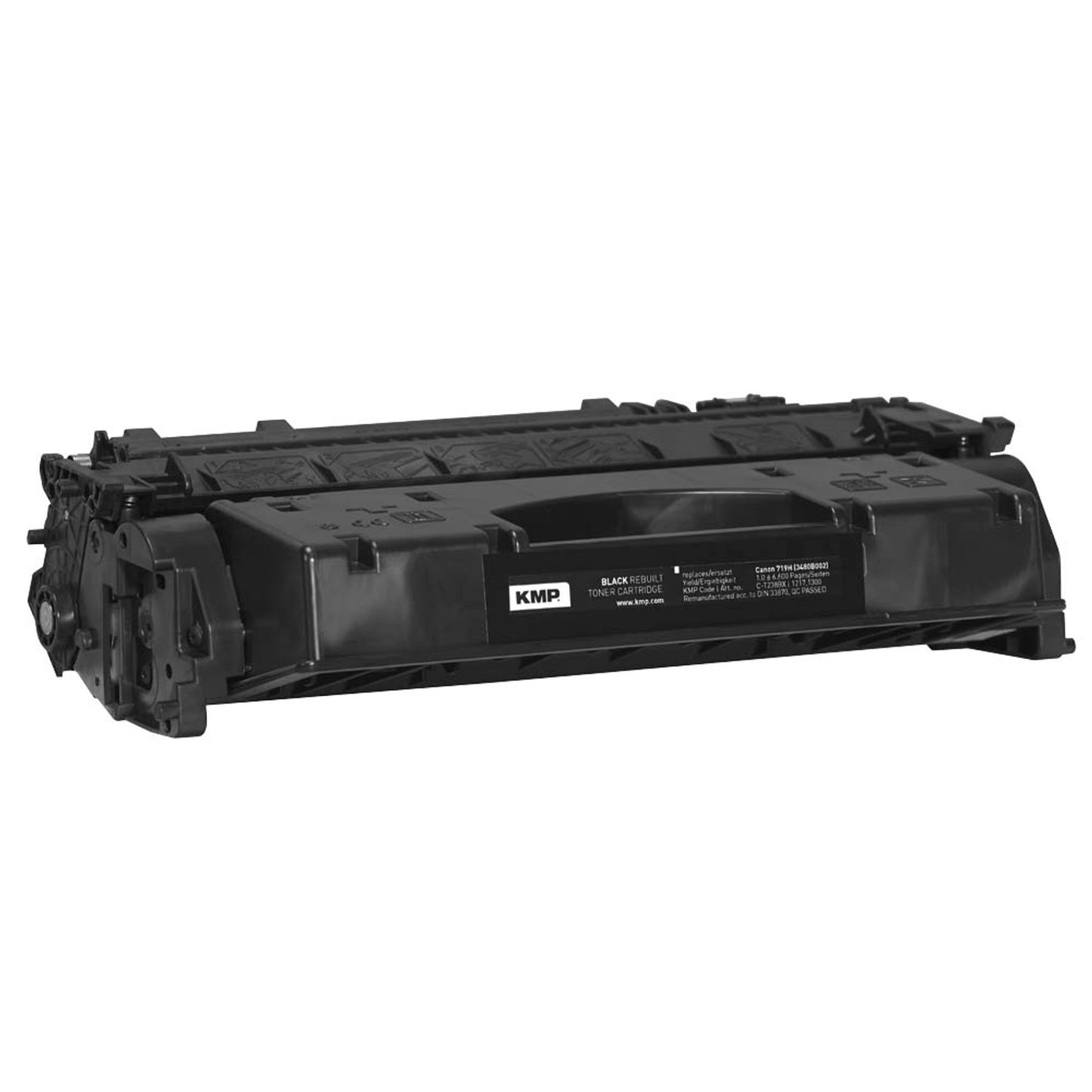 KMP C-T238BX schwarz Toner kompatibel zu Canon 719H BK | 1217,1300