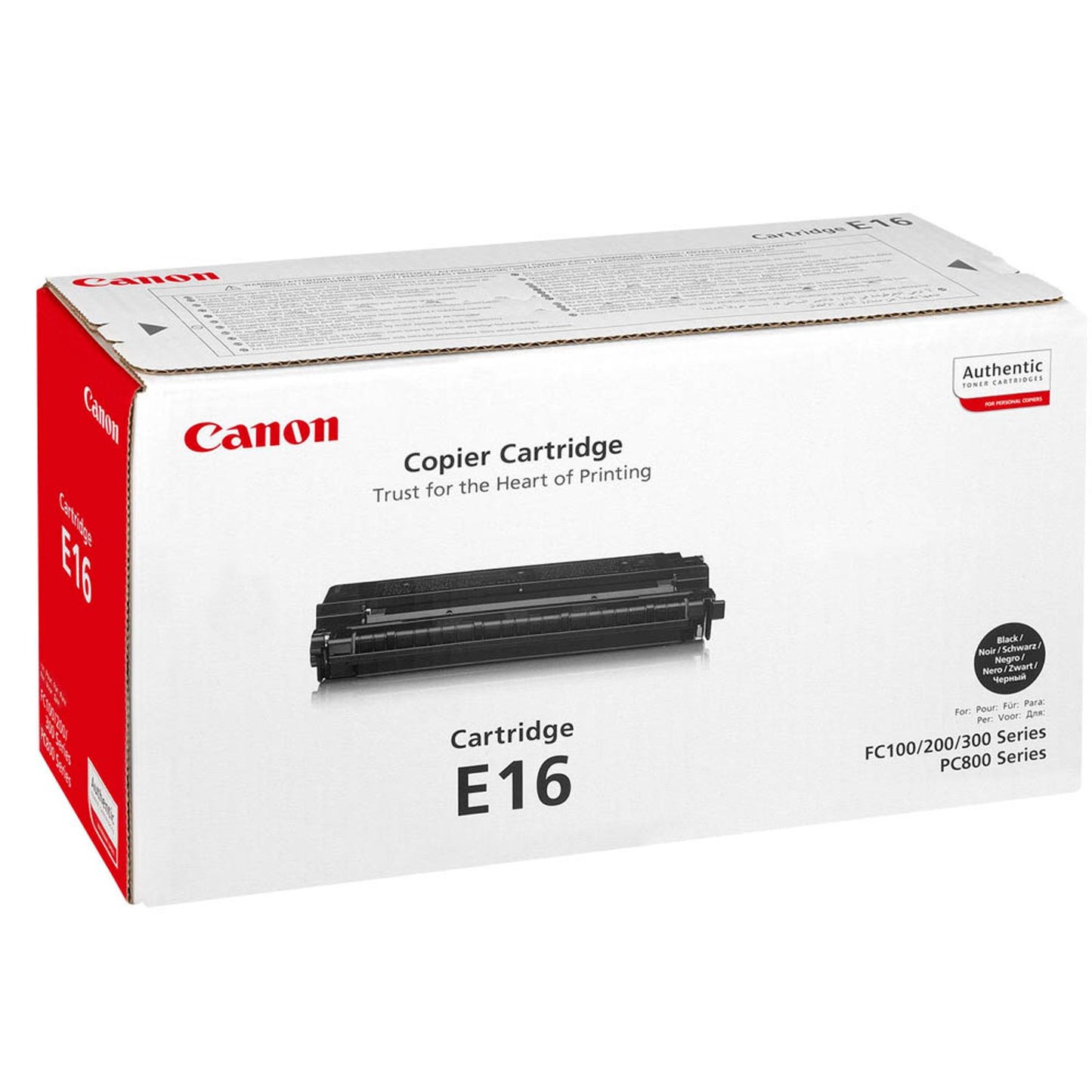 Canon E16 schwarz Toner | 1492A003