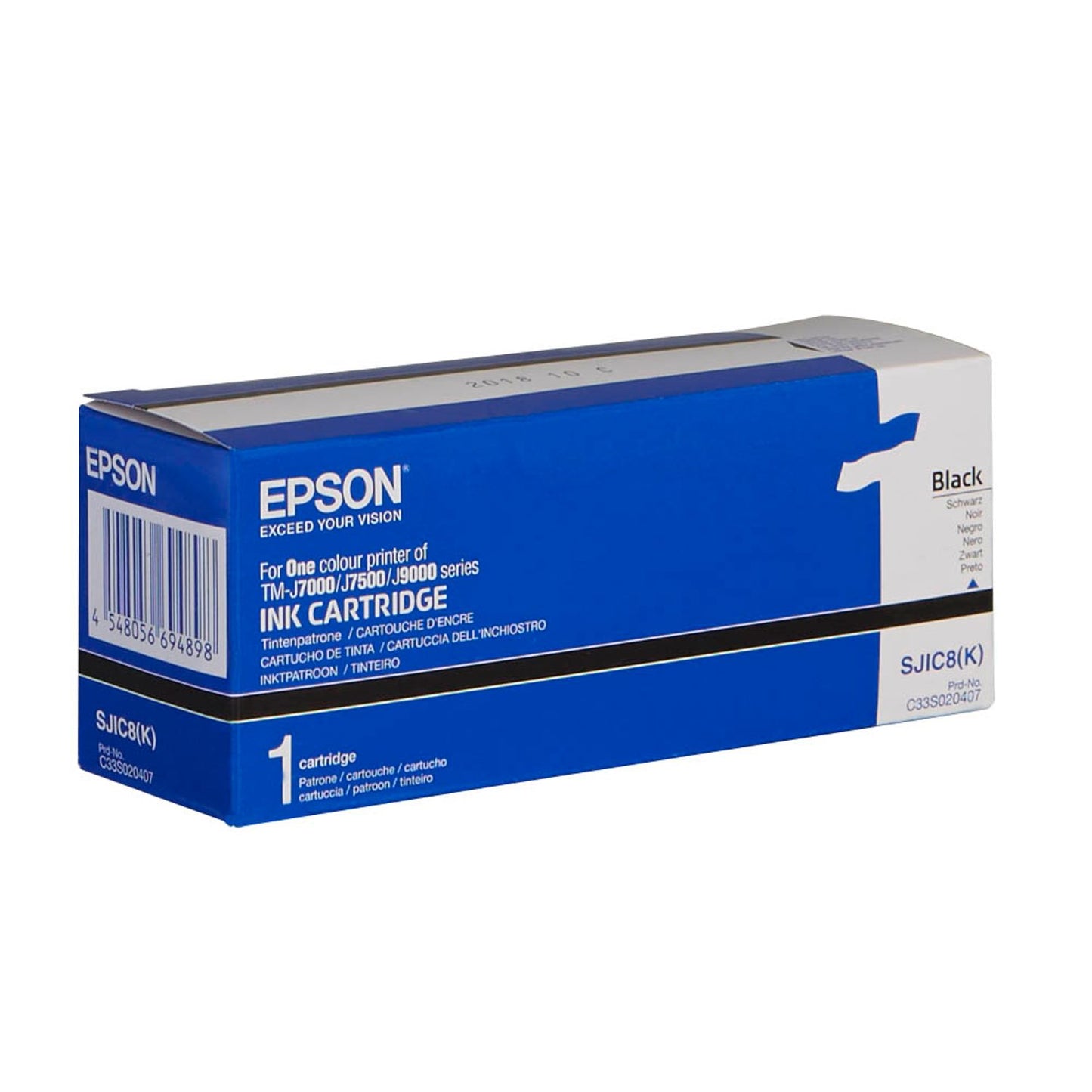 EPSON S020407 / SJIC8(K) schwarz Druckerpatrone | C33S020407