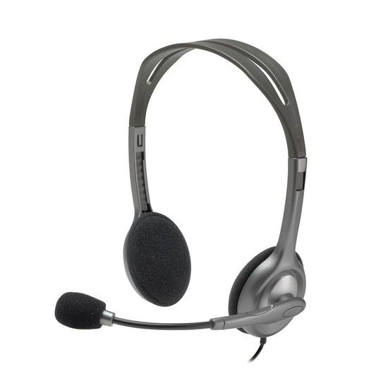 Logitech H111 Headset schwarz, grau | 981-000593