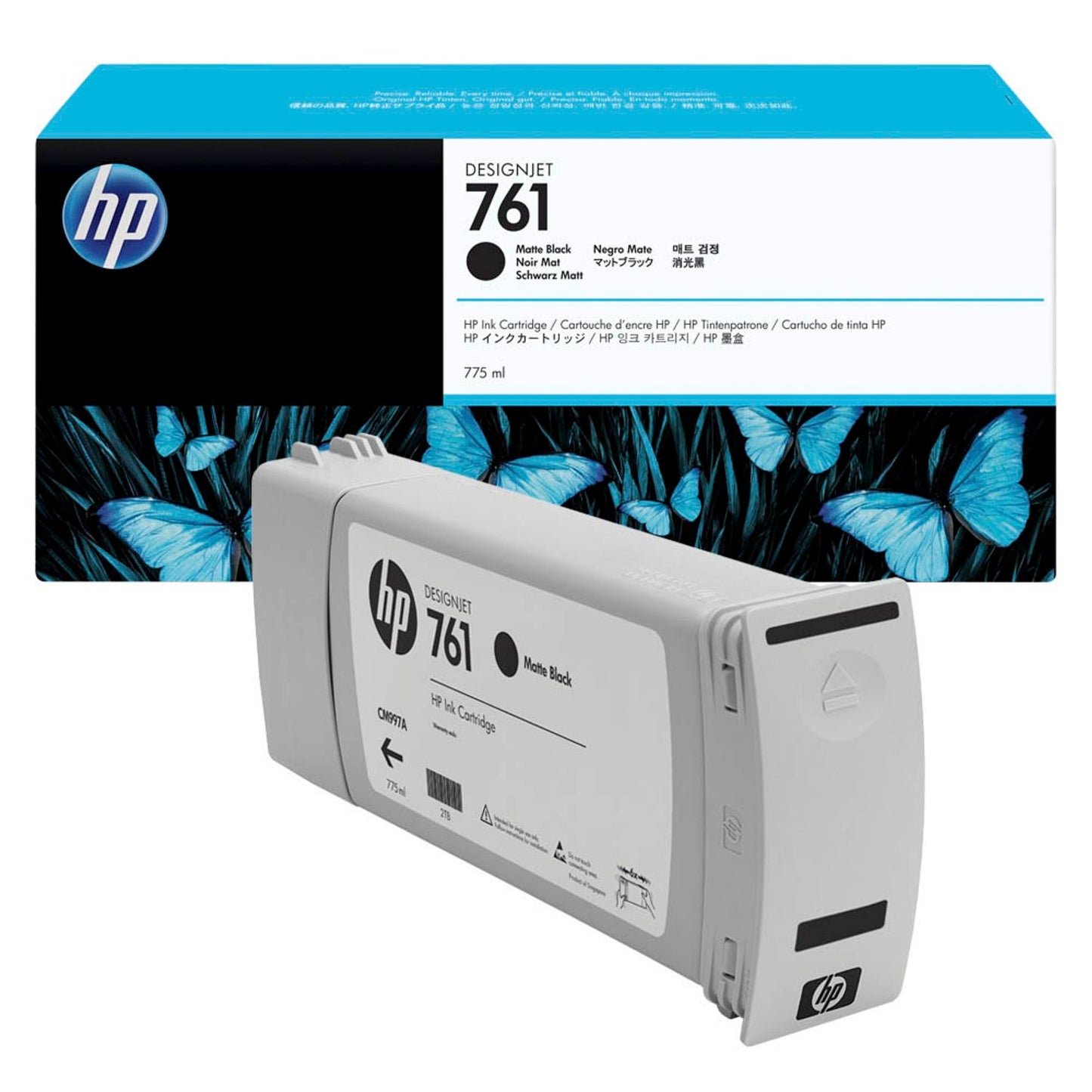 HP 761 () schwarz matt Druckerpatrone | CM997A