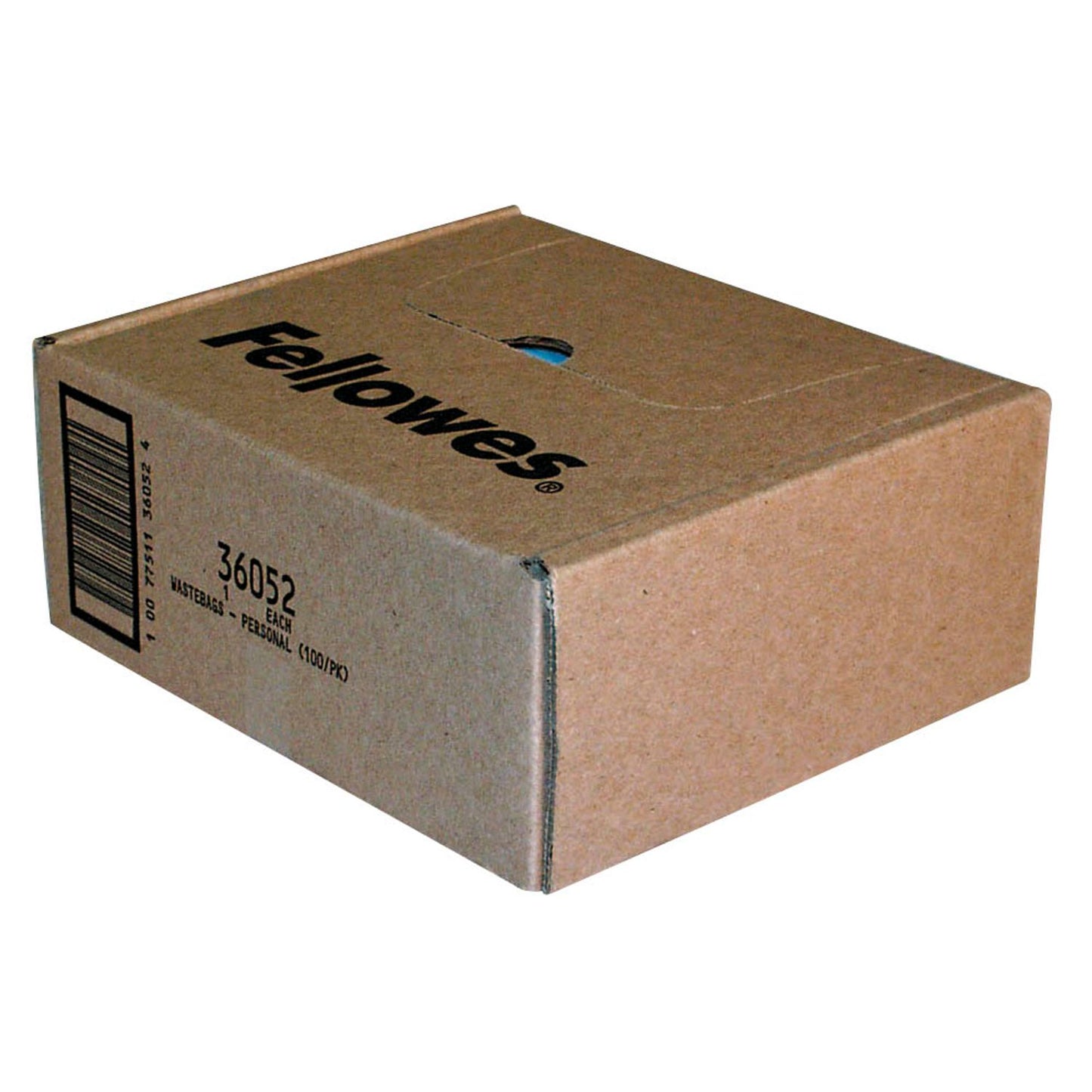 Fellowes Müllbeutel für Aktenvernichter 28,0 l | 36052 | 1 Pack = 100 St.
