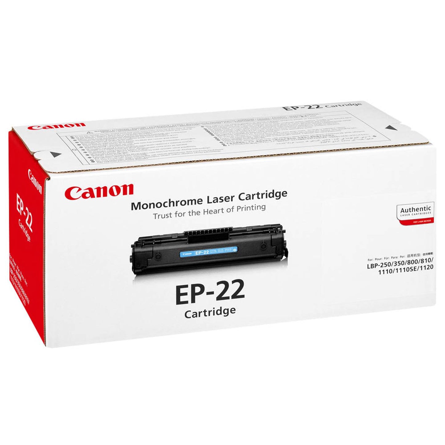 Canon EP-22 schwarz Toner | 1550A003