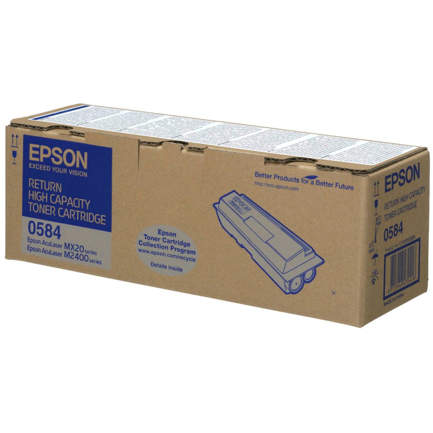 EPSON S050584 schwarz Toner | C13S050584