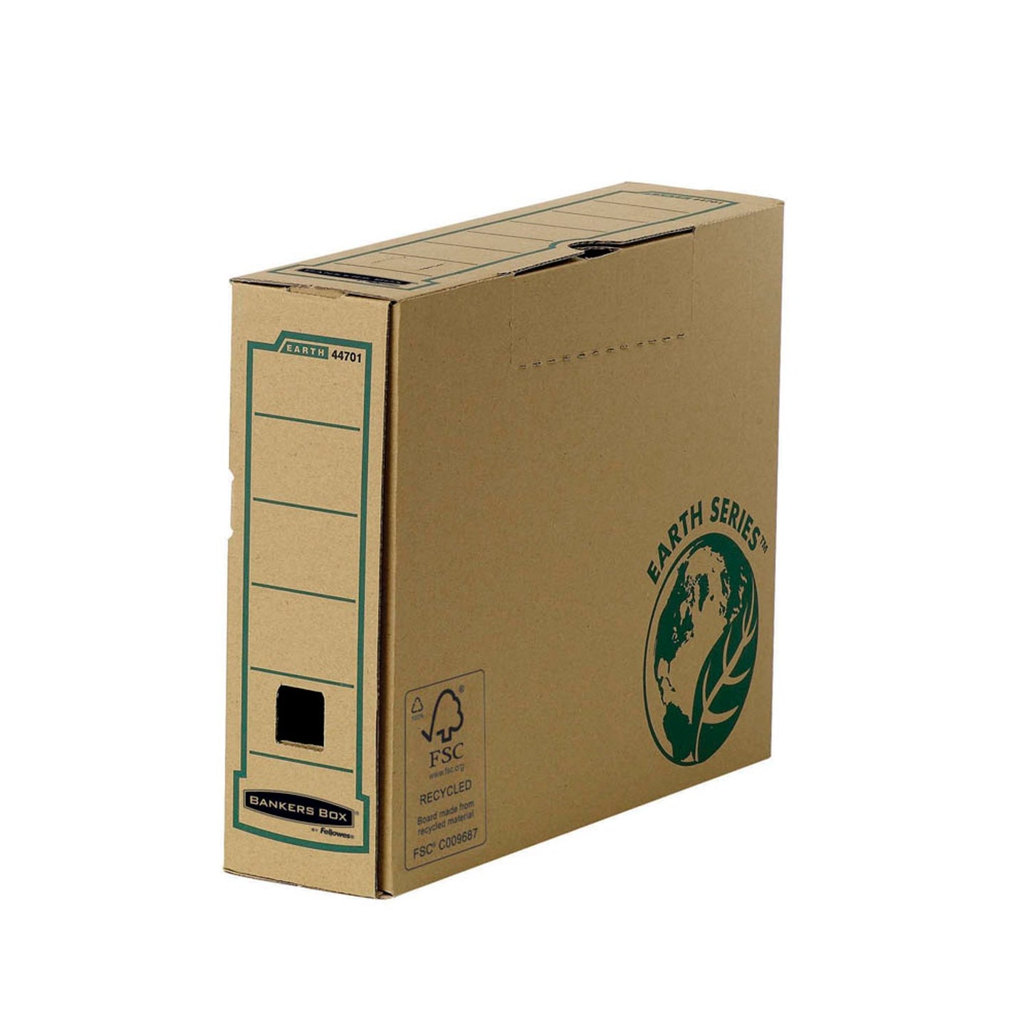 Bankers Box Archivboxen Earth Series 80mm A4 braun 8,0 x 31,9 x 25,4 cm | 4470101 | 1 Pack = 20 St.