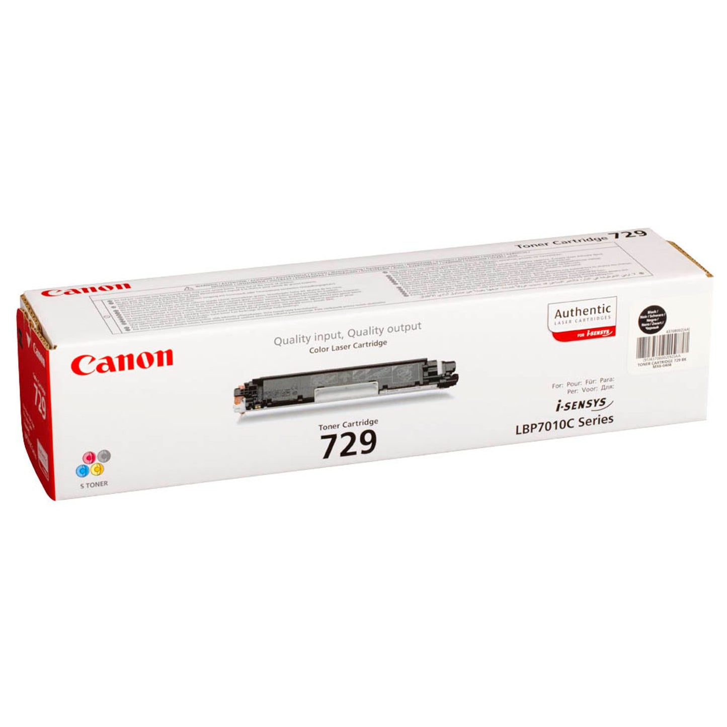 Canon 729 BK schwarz Toner | 4370B002