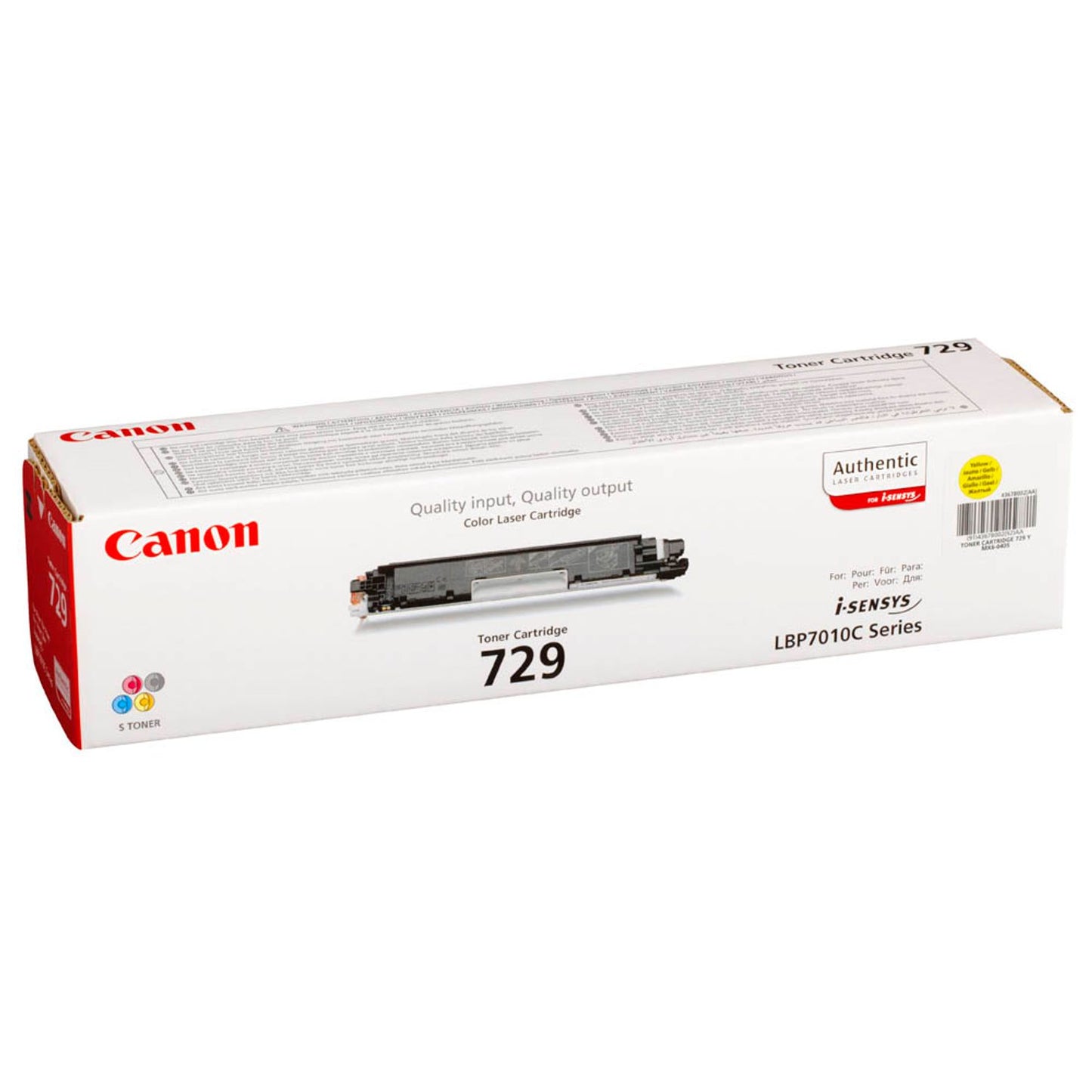 Canon 729 Y gelb Toner | 4367B002