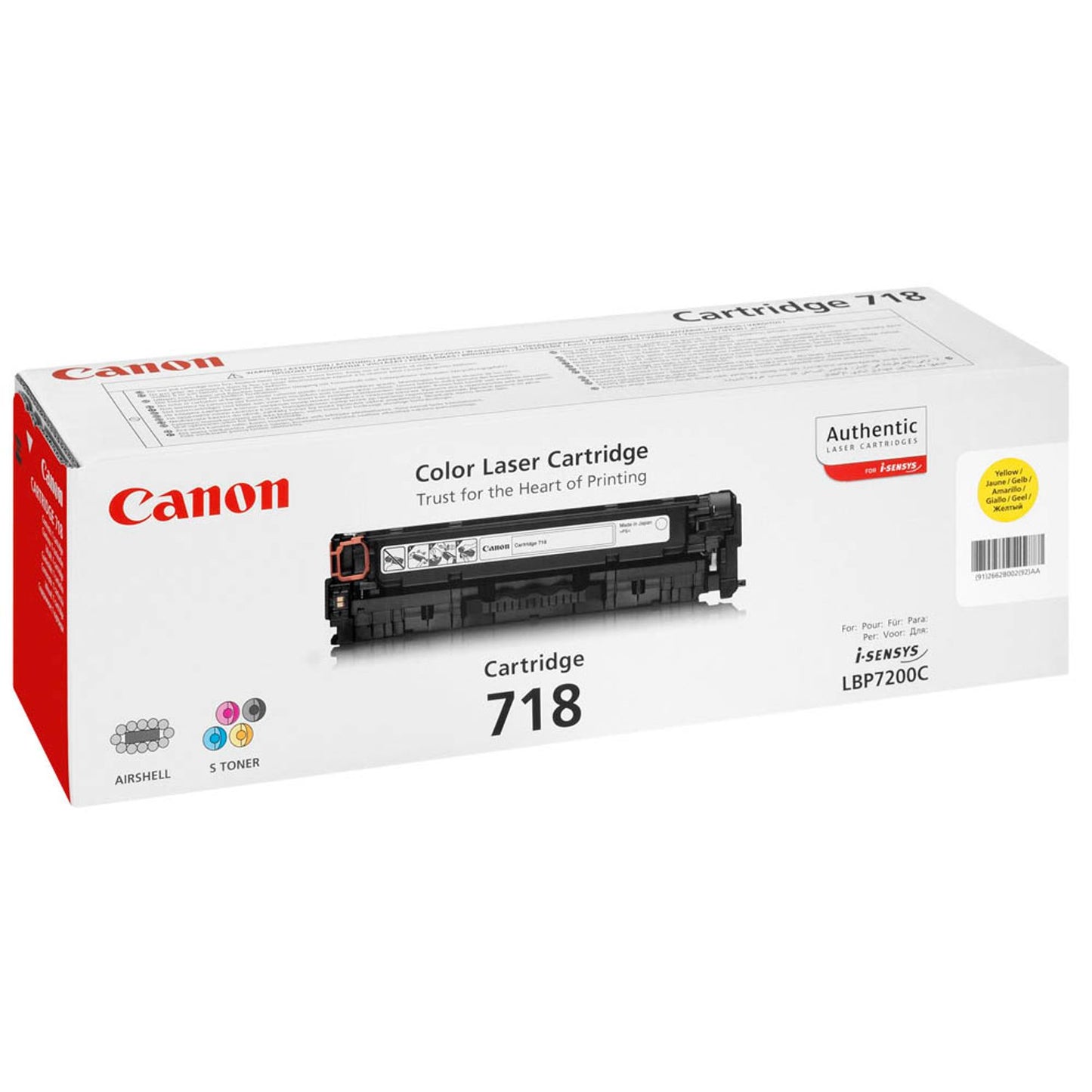 Canon 718 Y gelb Toner | 2659B002