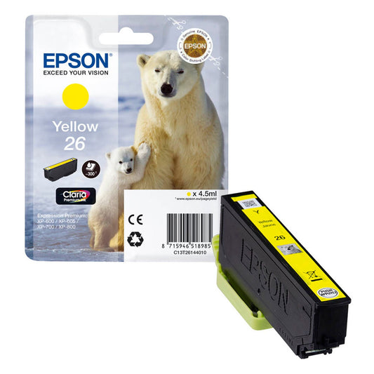 EPSON 26 / T2614 gelb Druckerpatrone | C13T26144012