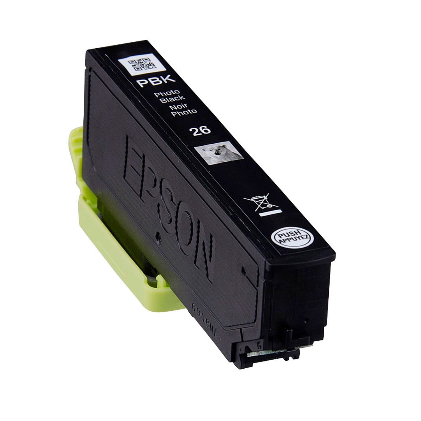 EPSON 26 / T2611 Foto schwarz Druckerpatrone | C13T26114012