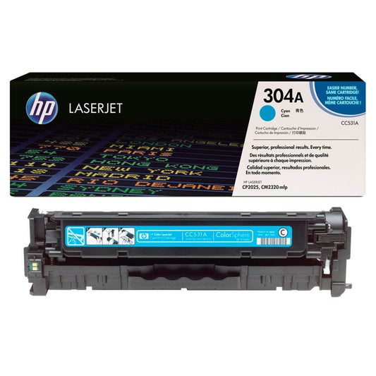 HP 304A () cyan Tonerkartusche | CC531A