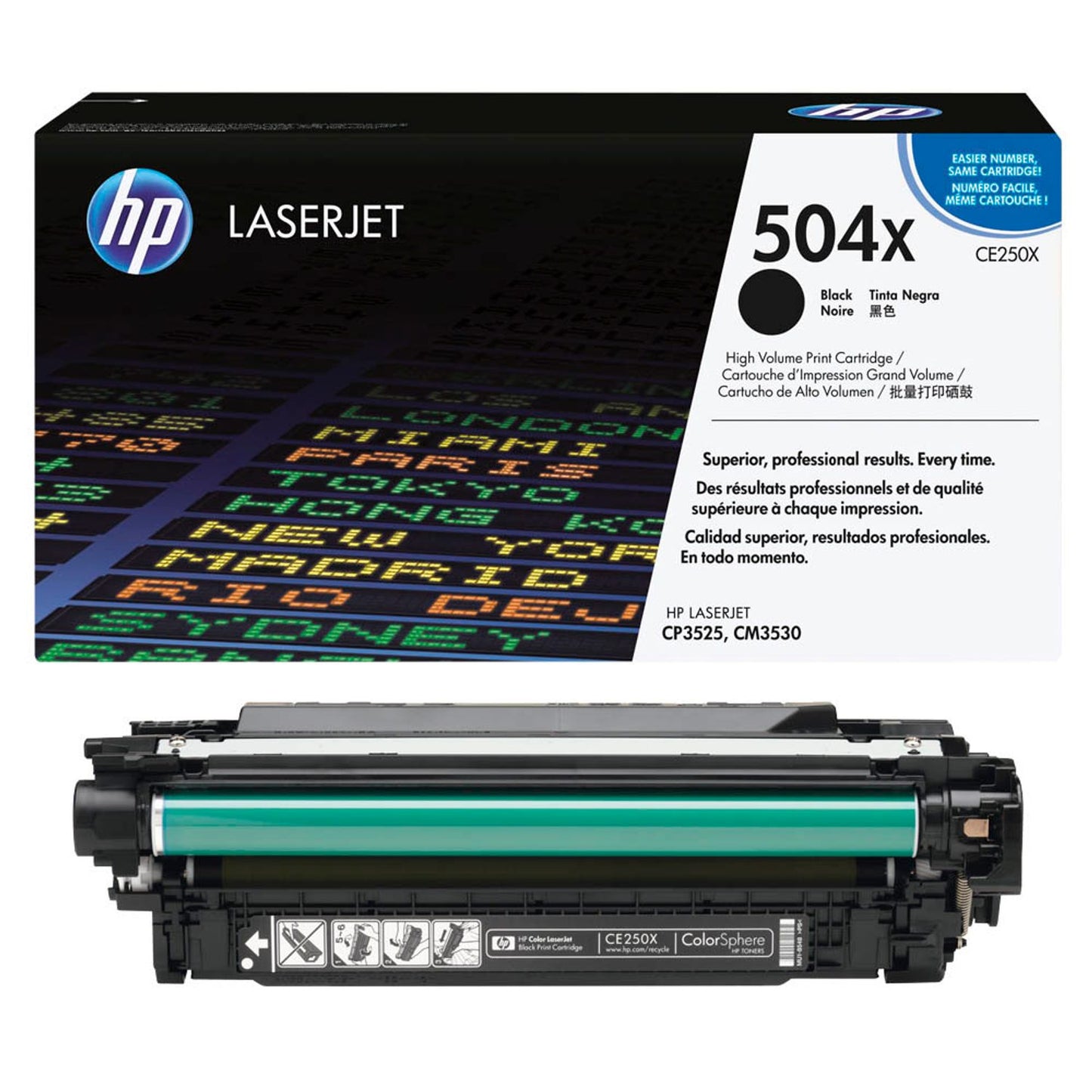 HP 504X () schwarz Tonerkartusche | CE250X
