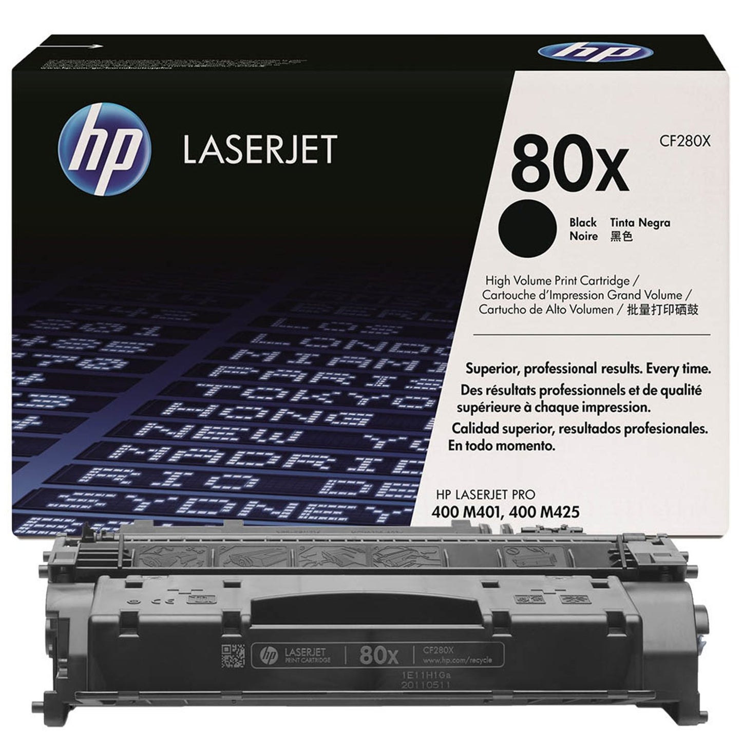 HP 80X () schwarz Tonerkartusche | CF280X