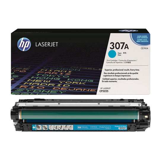 HP 307A () cyan Tonerkartusche | CE741A