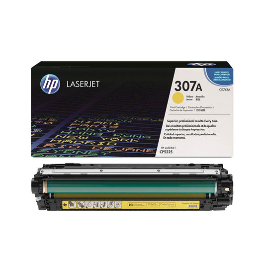 HP 307A () gelb Tonerkartusche | CE742A