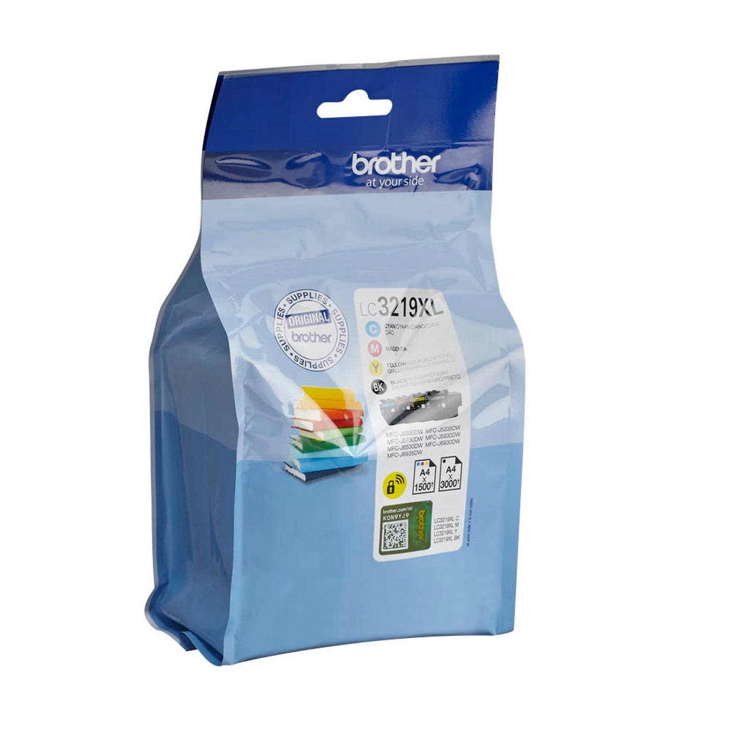 brother LC-3219XLVALDR schwarz, cyan, magenta, gelb Druckerpatronen, 4er-Set | LC3219XLVALDR | 1 Pack = 4 St.