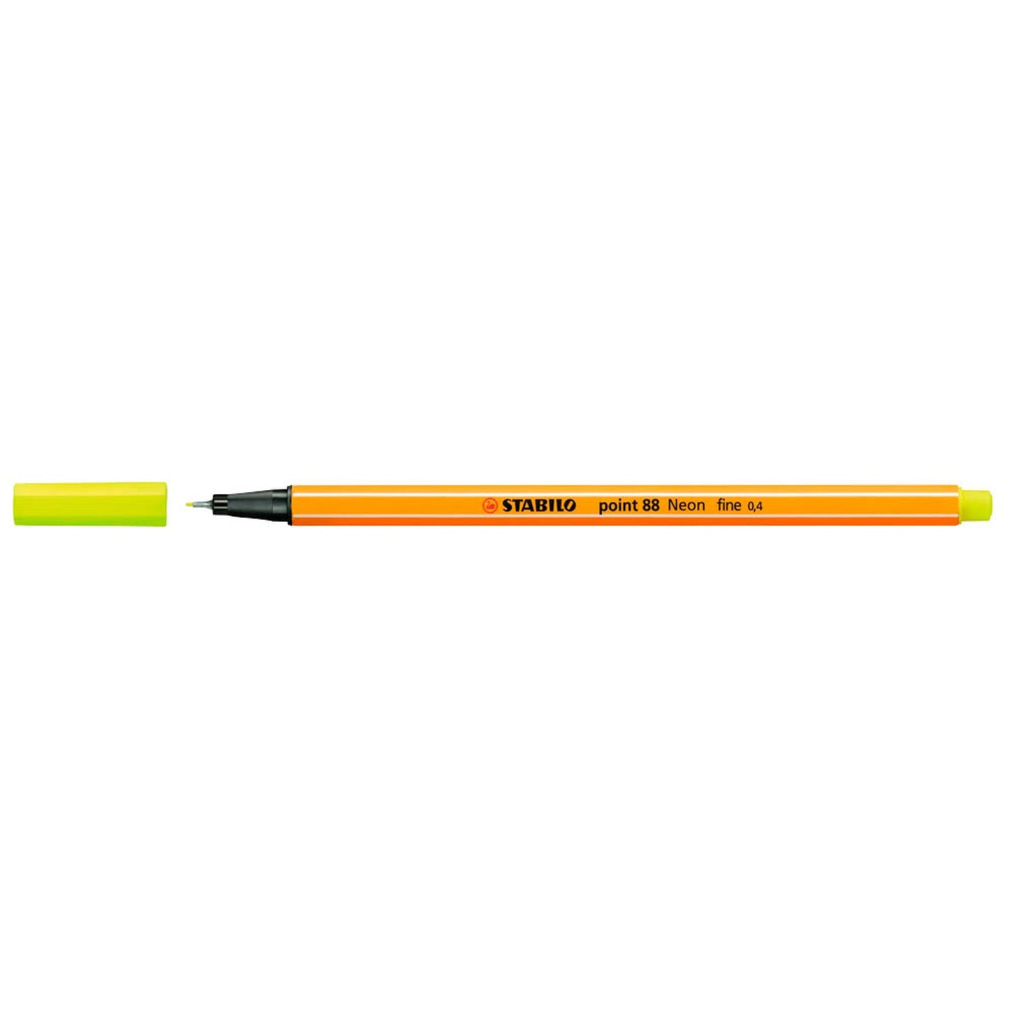 STABILO point 88 NEON Fineliner farbsortiert 0,4 mm | EO88/6-1 | 1 Pack = 6 St.