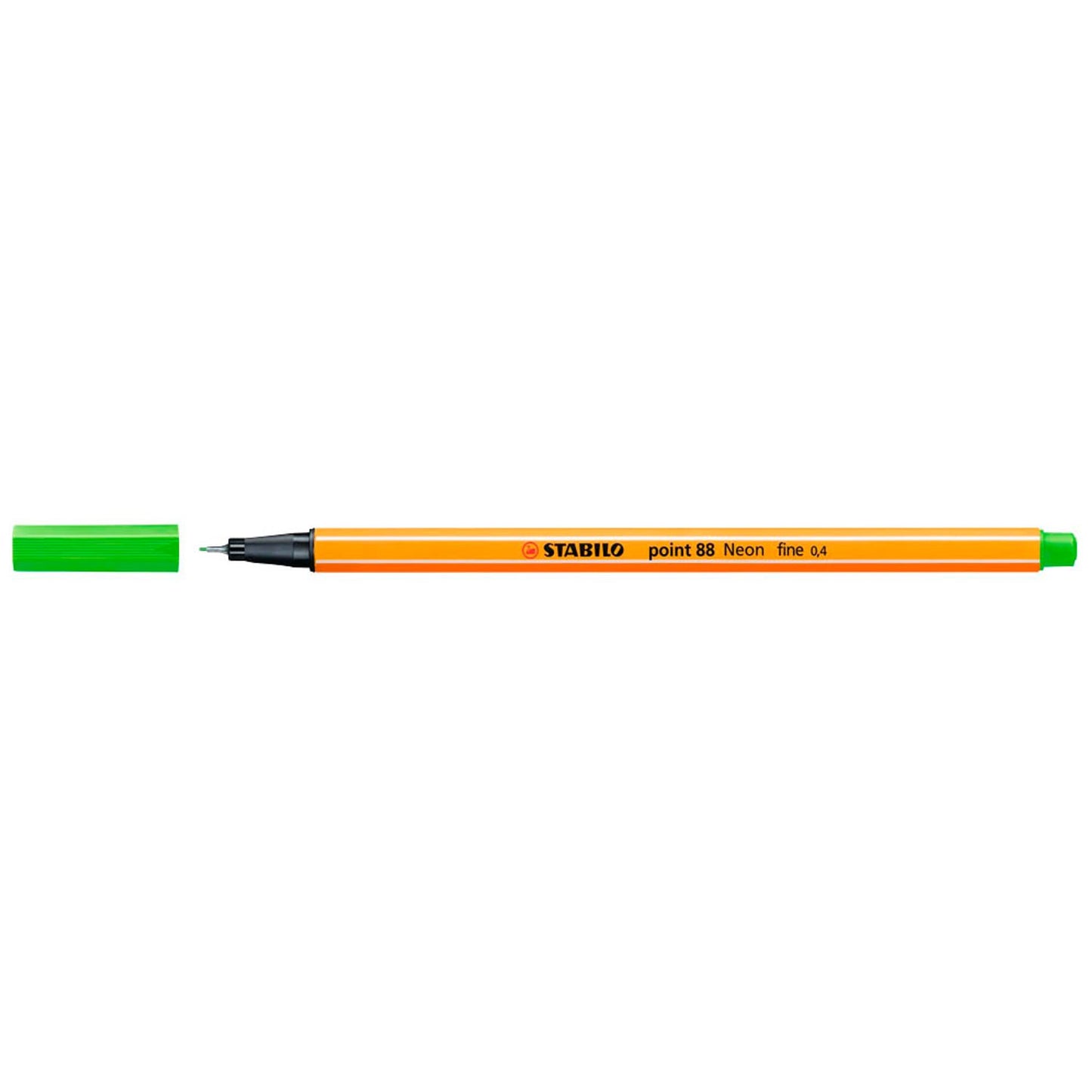 STABILO point 88 NEON Fineliner farbsortiert 0,4 mm | EO88/6-1 | 1 Pack = 6 St.