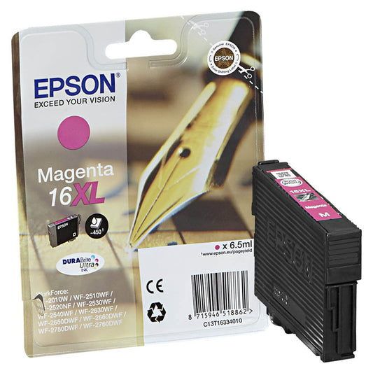 EPSON 16XL / T1633XL magenta Druckerpatrone | C13T16334012