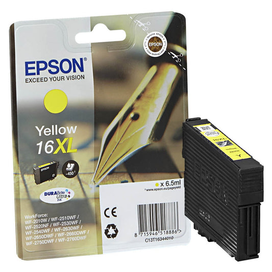 EPSON 16XL / T1634XL gelb Druckerpatrone | C13T16344012