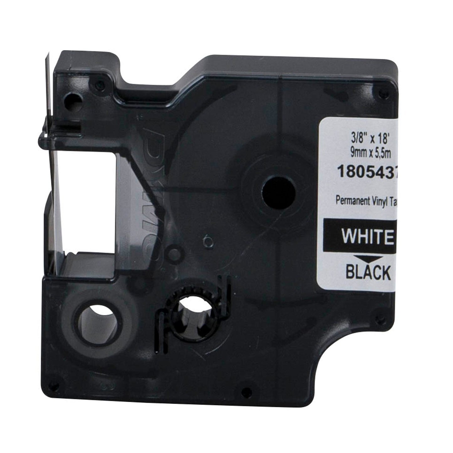 DYMO Schriftband RHINO , 9 mm weiß auf schwarz | 1805437
