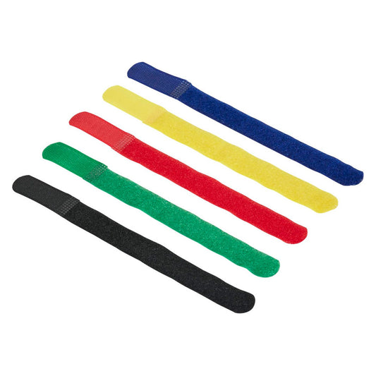 MediaRange Kabelbinder farbsortiert | MRCS302 | 1 Pack = 5 St.