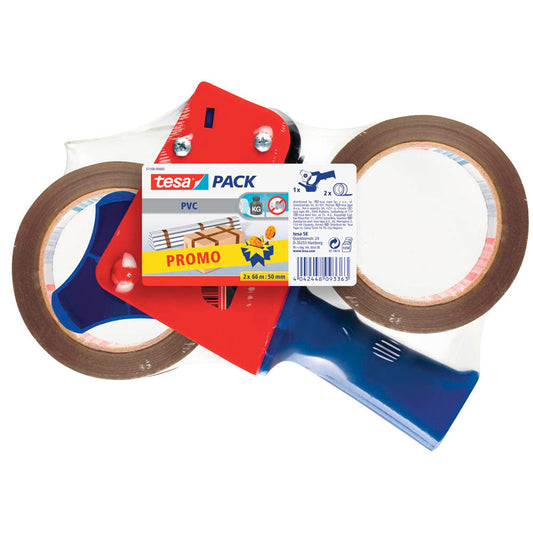 tesa Packbandabroller-Set pack® PROMO | 57108-00000-01