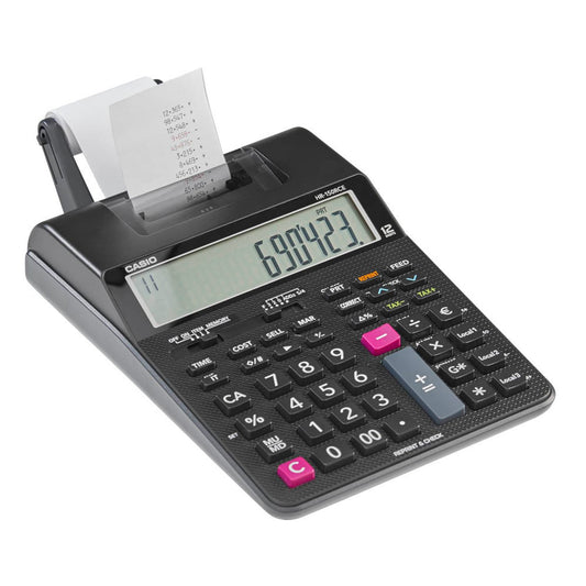 CASIO Tischrechner druckend schwarz | HR-150RCE