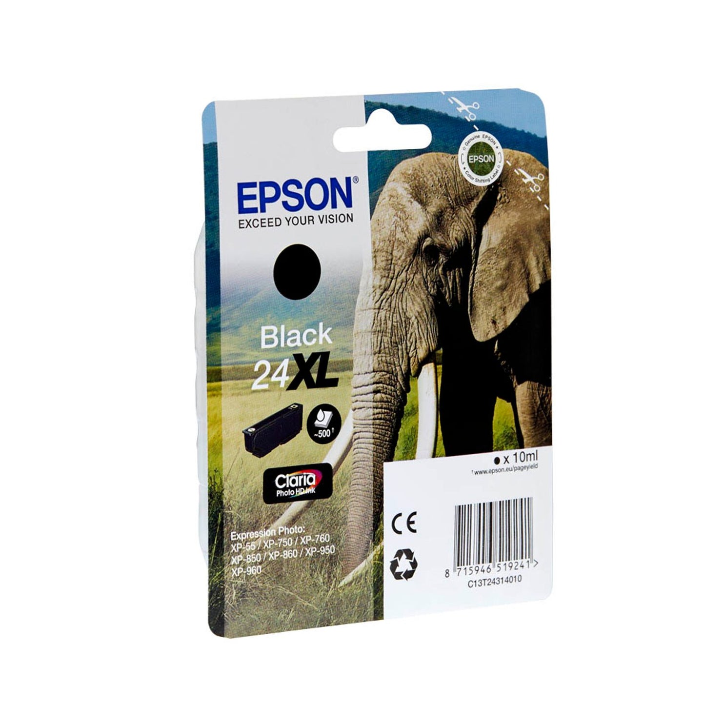 EPSON 24XL / T2431XL schwarz Druckerpatrone | C13T24314012