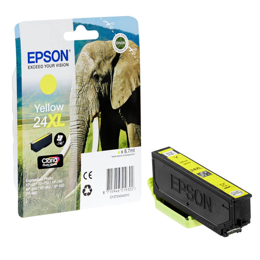 EPSON 24XL / T2434XL gelb Druckerpatrone | C13T24344012