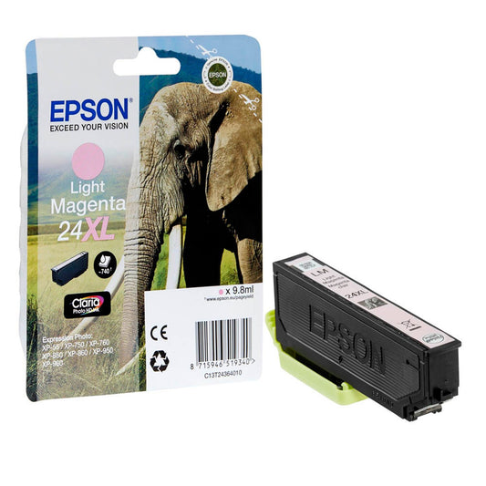 EPSON 24XL / T2436XL light magenta Druckerpatrone | C13T24364012