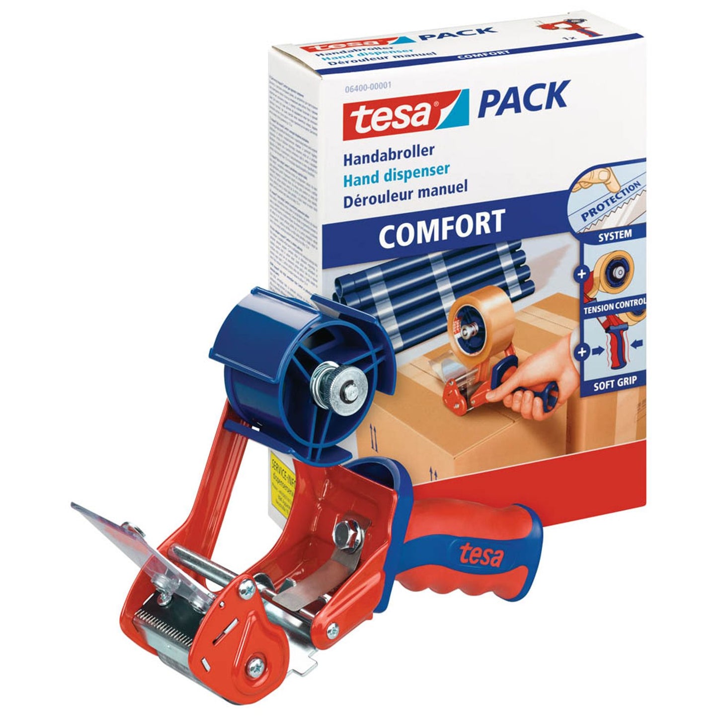 tesa Packbandabroller 6400 | 06400-00001-04