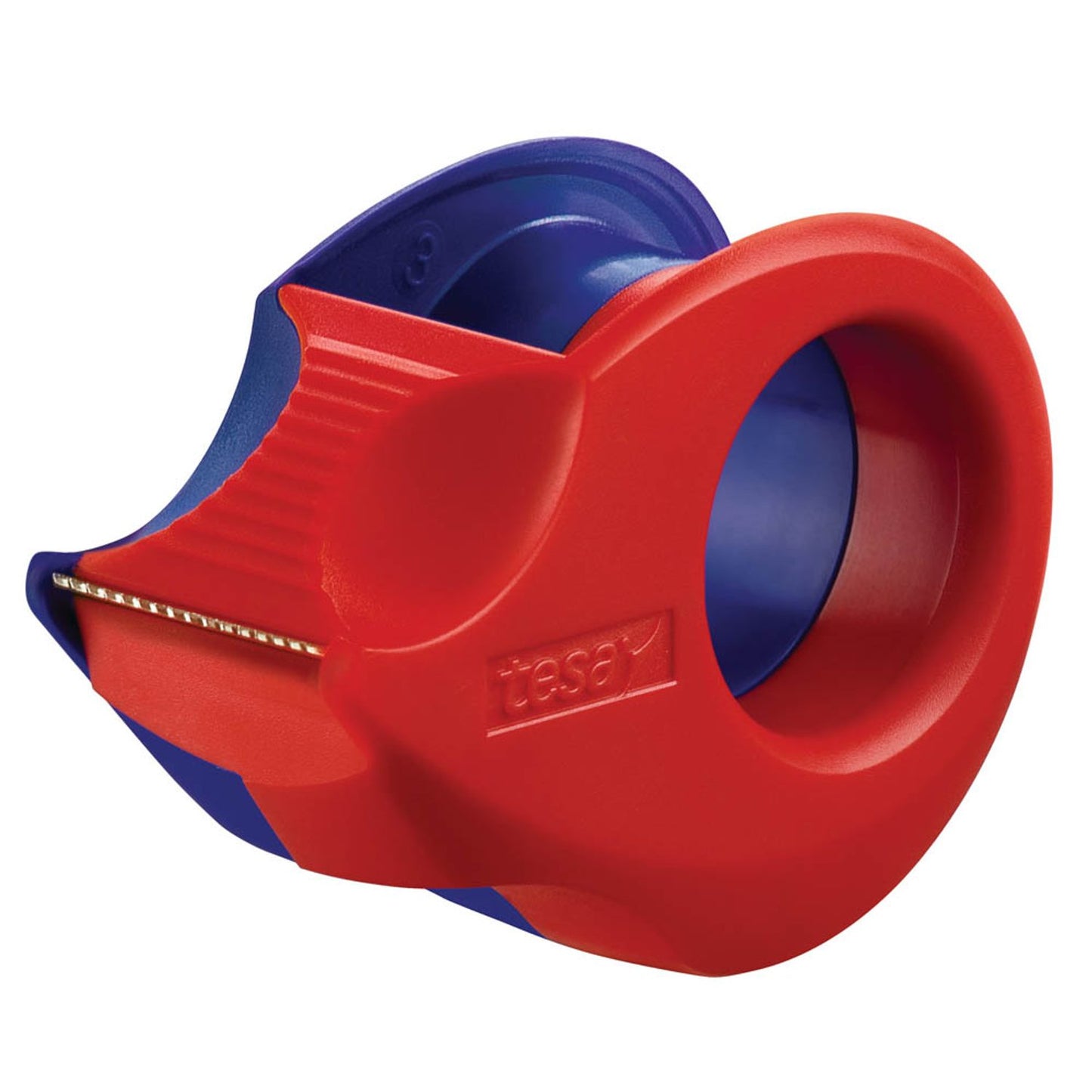 tesa Klebefilmabroller Mini-Abroller rot/blau | 57858-00000-03