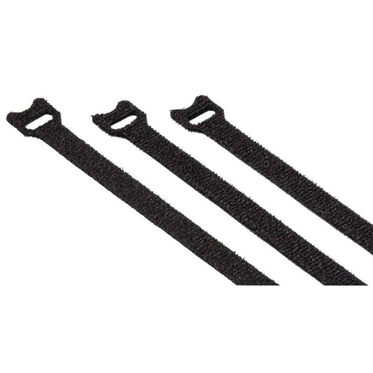 hama Kabelbinder schwarz | 221009 | 1 Pack = 20 St.
