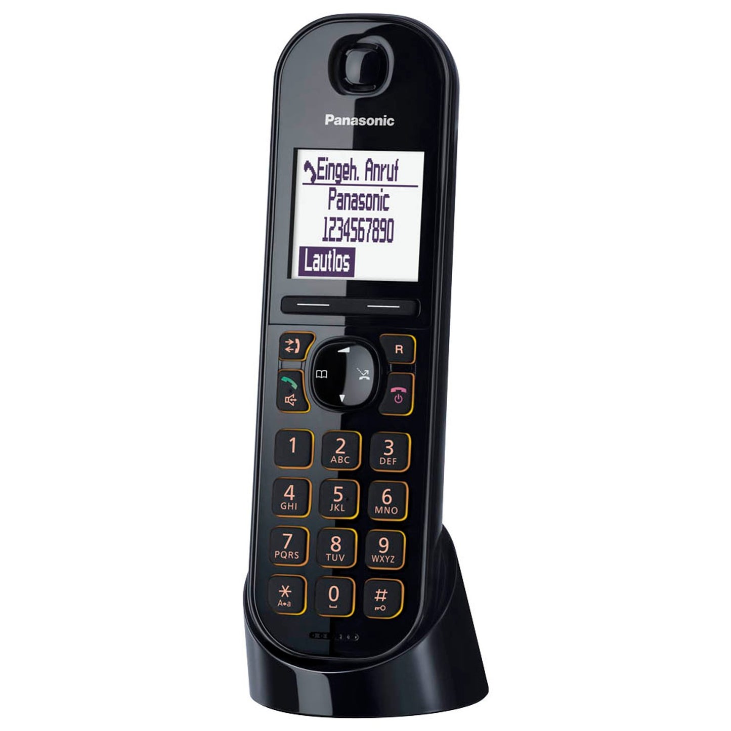 Panasonic KX-TGQ200 Zusatz-Mobilteil schwarz | KX-TGQ200GB