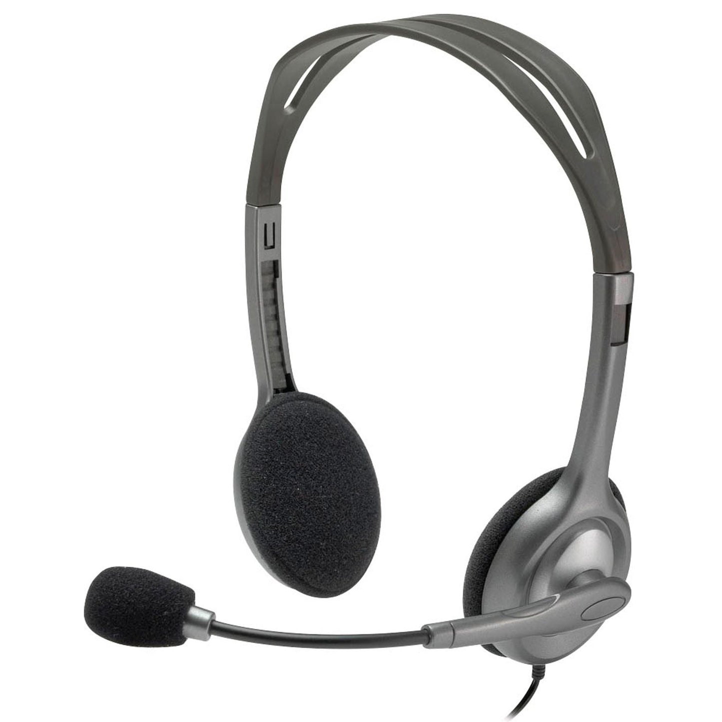 Logitech H110 Headset schwarz,silber | 981-000271