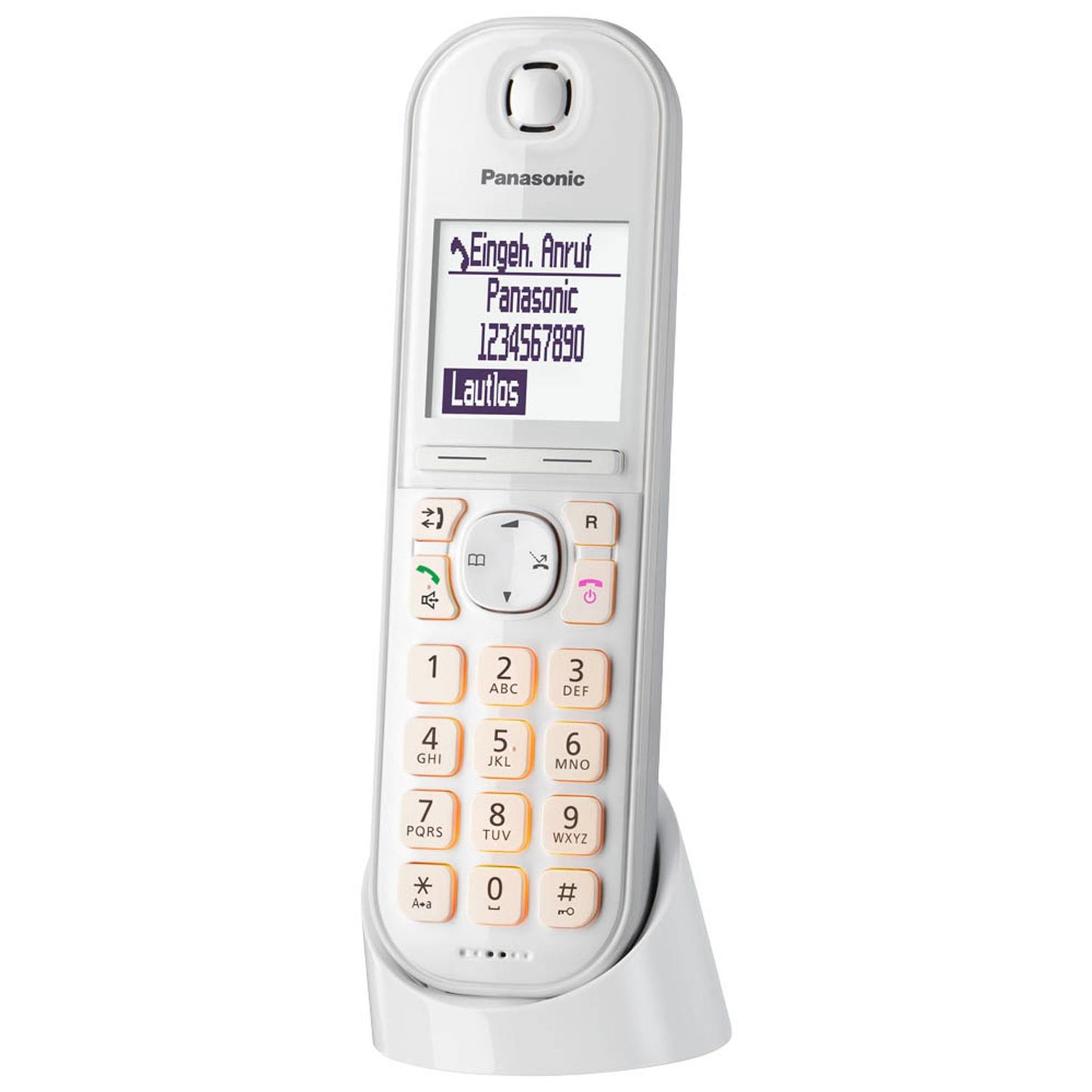 Panasonic KX-TGQ200 Zusatz-Mobilteil weiß | KX-TGQ200GW