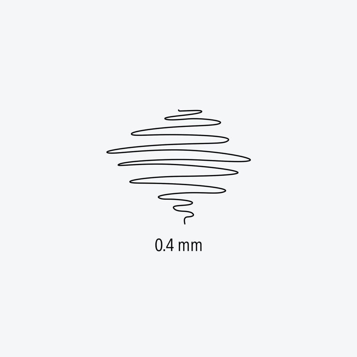 STAEDTLER Lumocolor Folienstifte schwarz 0,4 + 0,6 + 1,0 + 2,5 mm permanent | 31-9WP4GS | 1 Pack = 4 St.