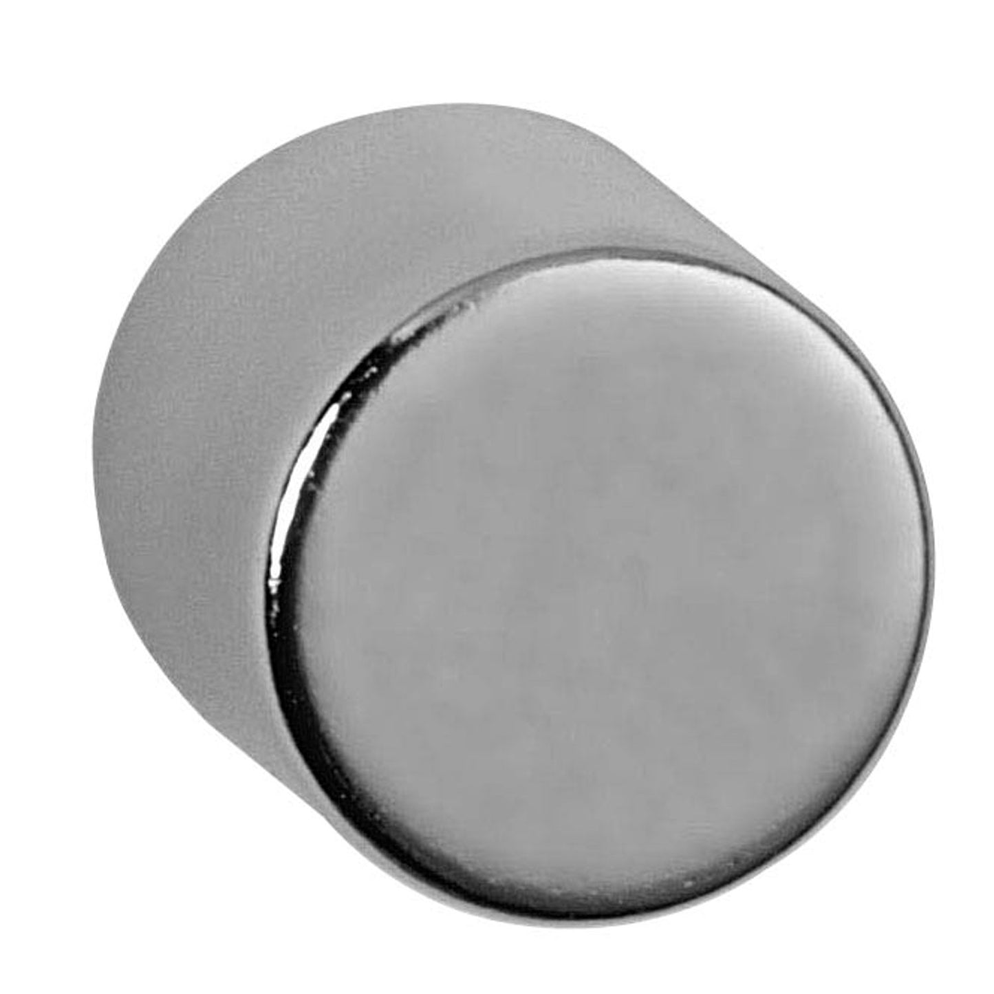 MAUL Magnete silber, Metall Ø 1,0 x 1,0 cm | 6166896 | 1 Pack = 4 St.