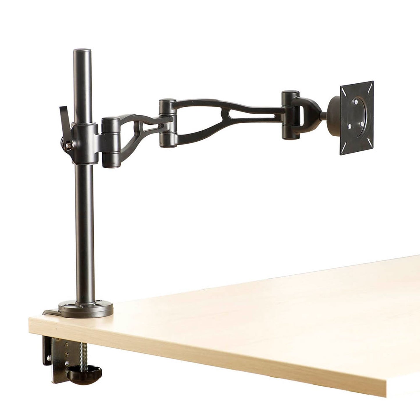 Fellowes Monitor-Halterung Vista schwarz für 1 Monitor, Tischklemme, Tischbohrung | 8041601