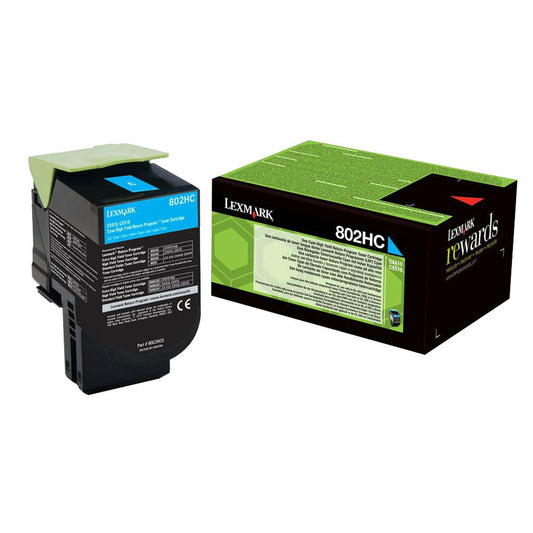 Lexmark cyan Toner | 80C2HC0