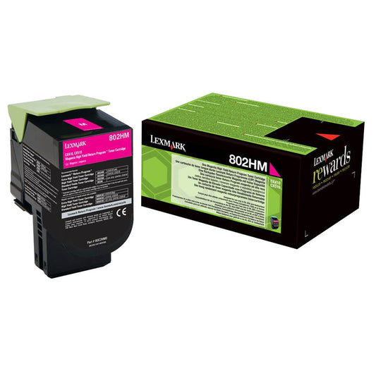 Lexmark magenta Toner | 80C2HM0